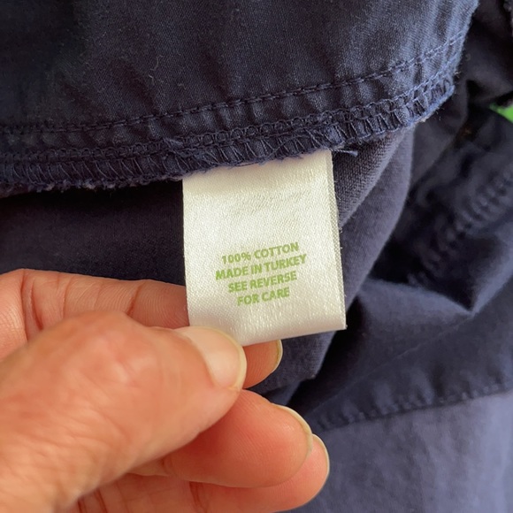 Lily Pulitzer Blue Cropped Pants 6 - Picture 9 of 11